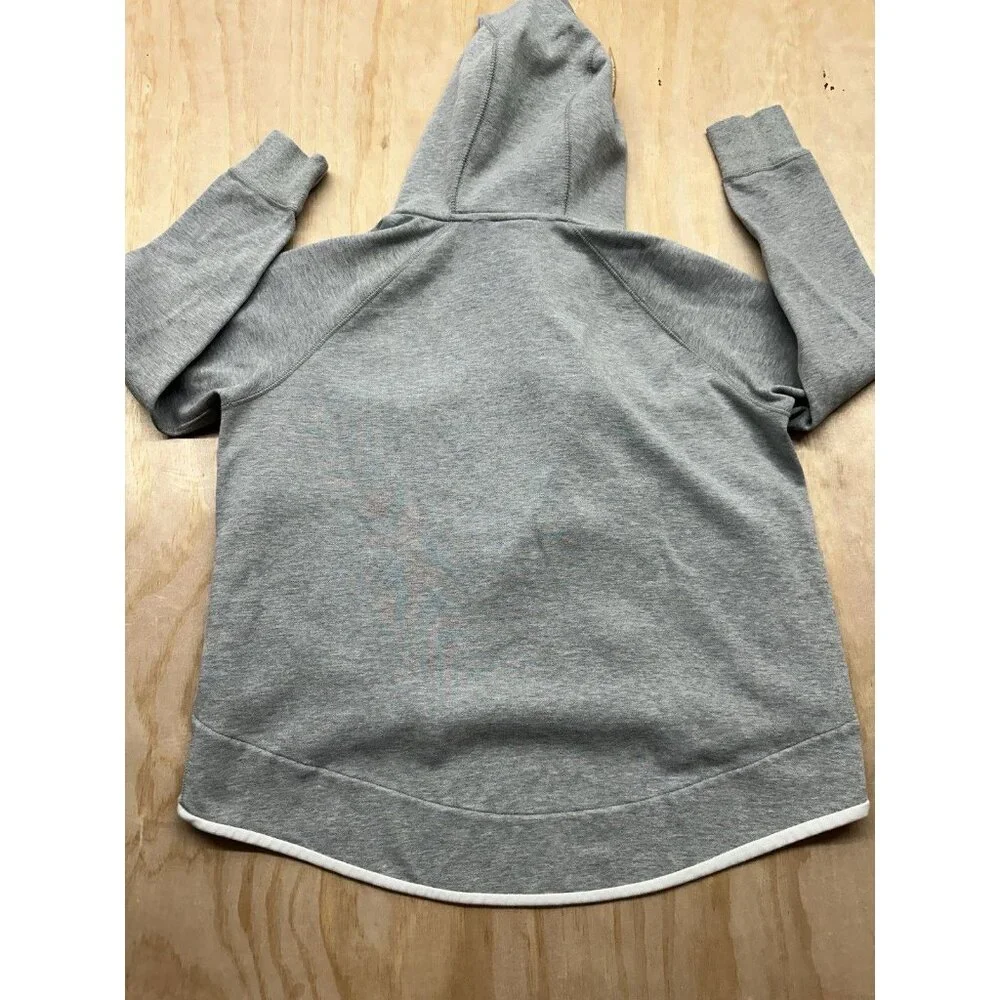 Nike Sportswear Tech Fleece Full-Zip Cape Grey/White Women's Hoodie M - Picture 5 of 7